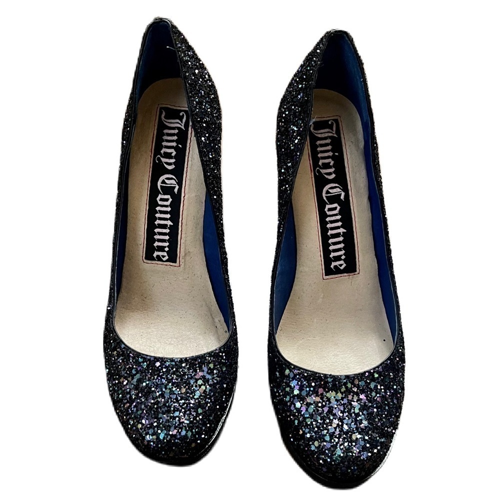 Sparkling Juicy Couture 4” heels - Picture 4 of 14